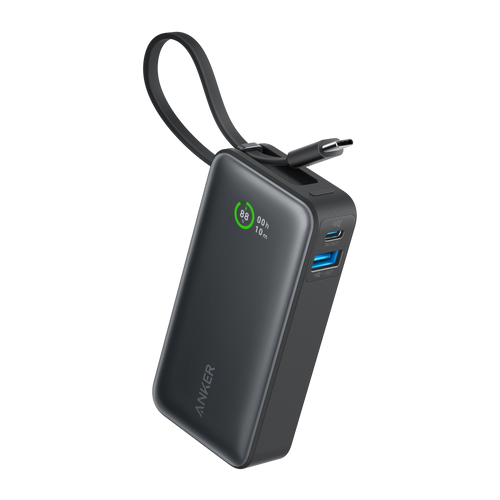 Anker Nano 10K power bank with built-in USB-C cable