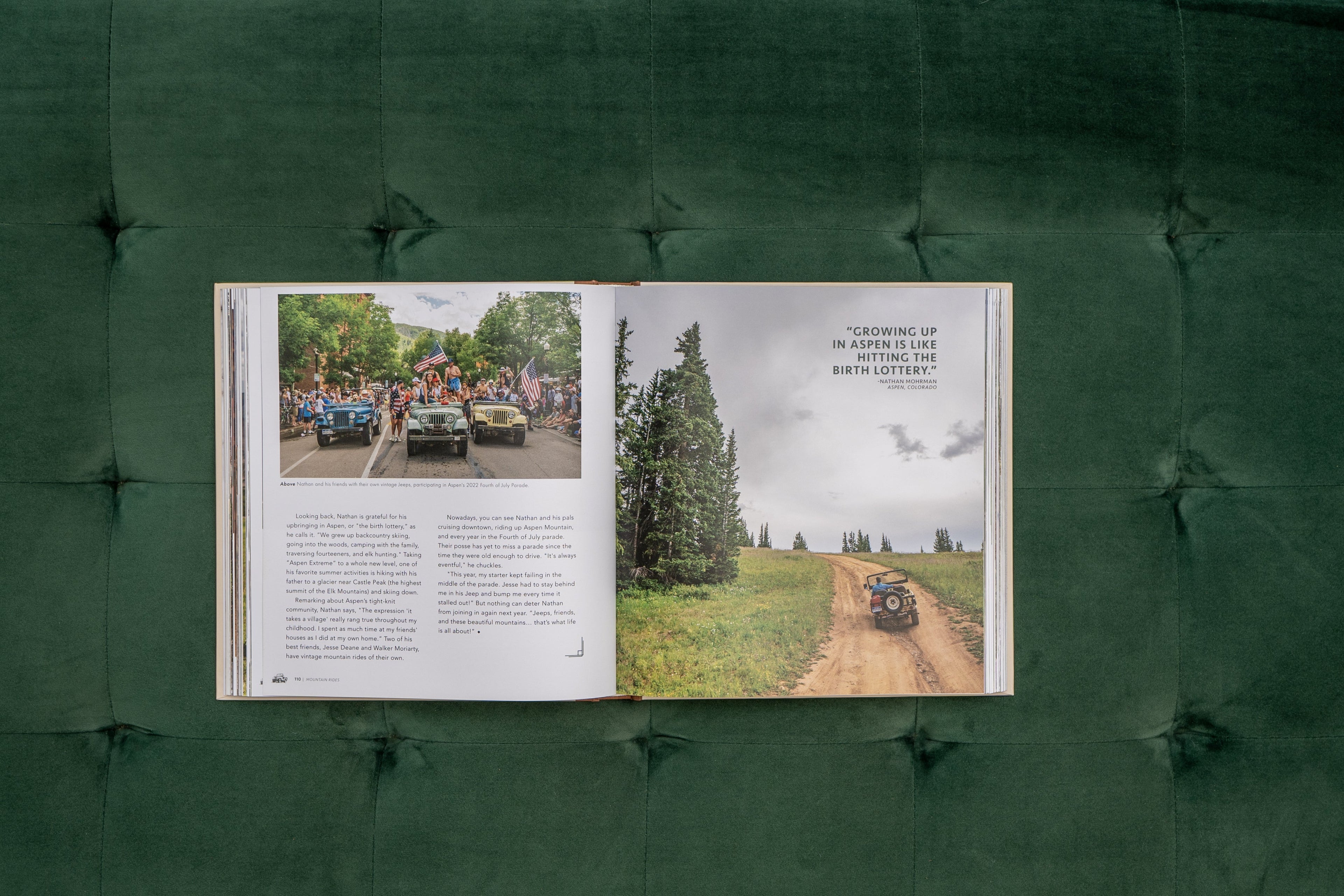 Mountain Rides coffee table book