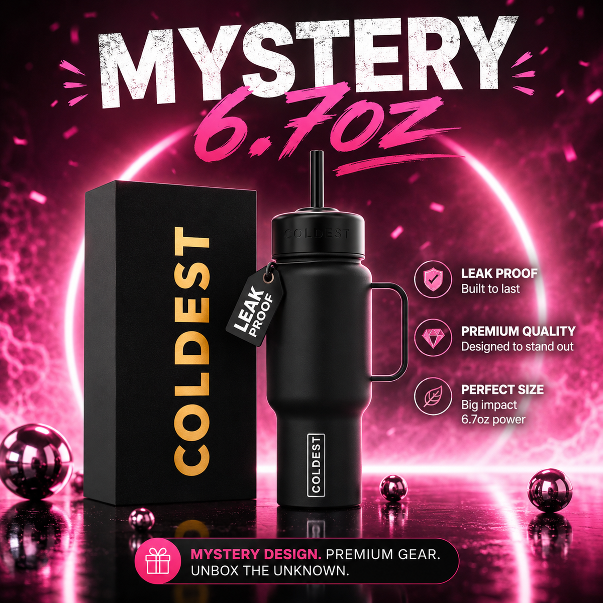 COLDEST 6.7 oz Mini Bottle