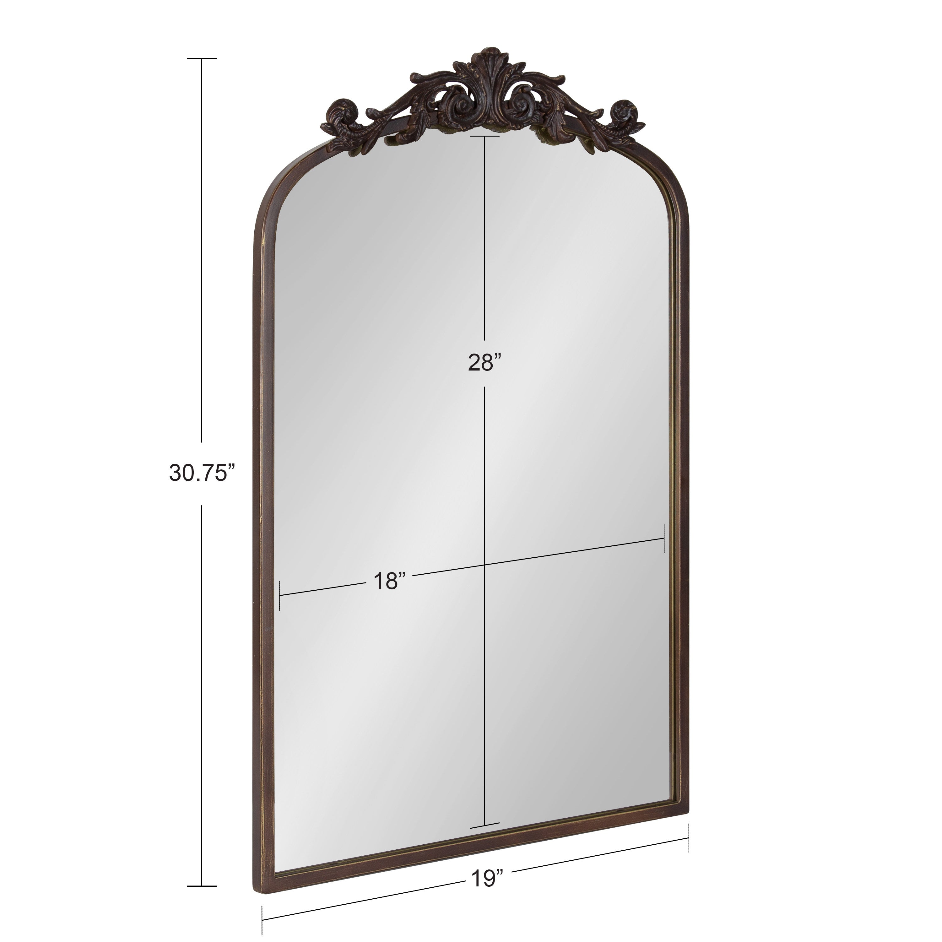 Arendahl Traditional Arch Mirror – alternate product view