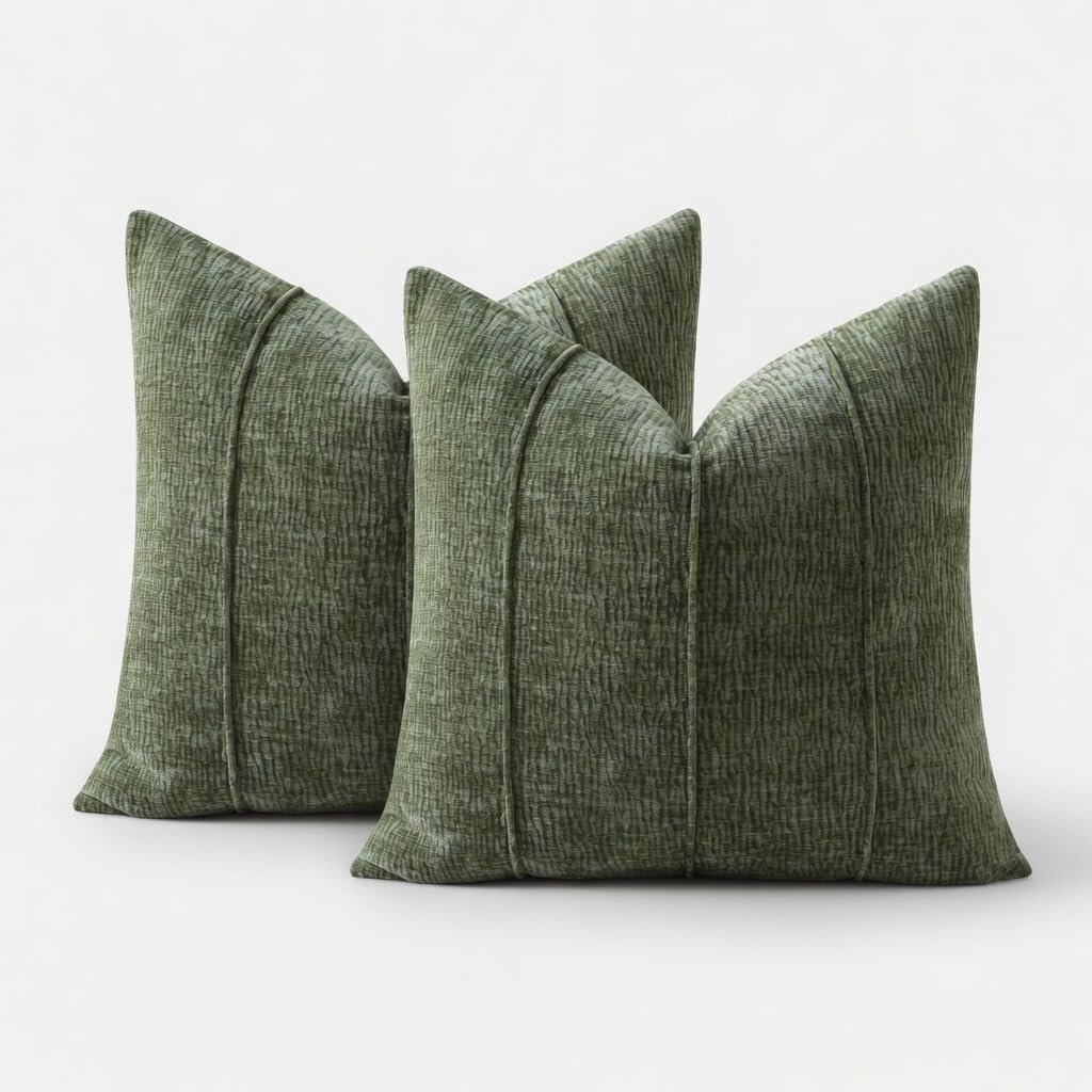 Chenille Textured Accent Pillow