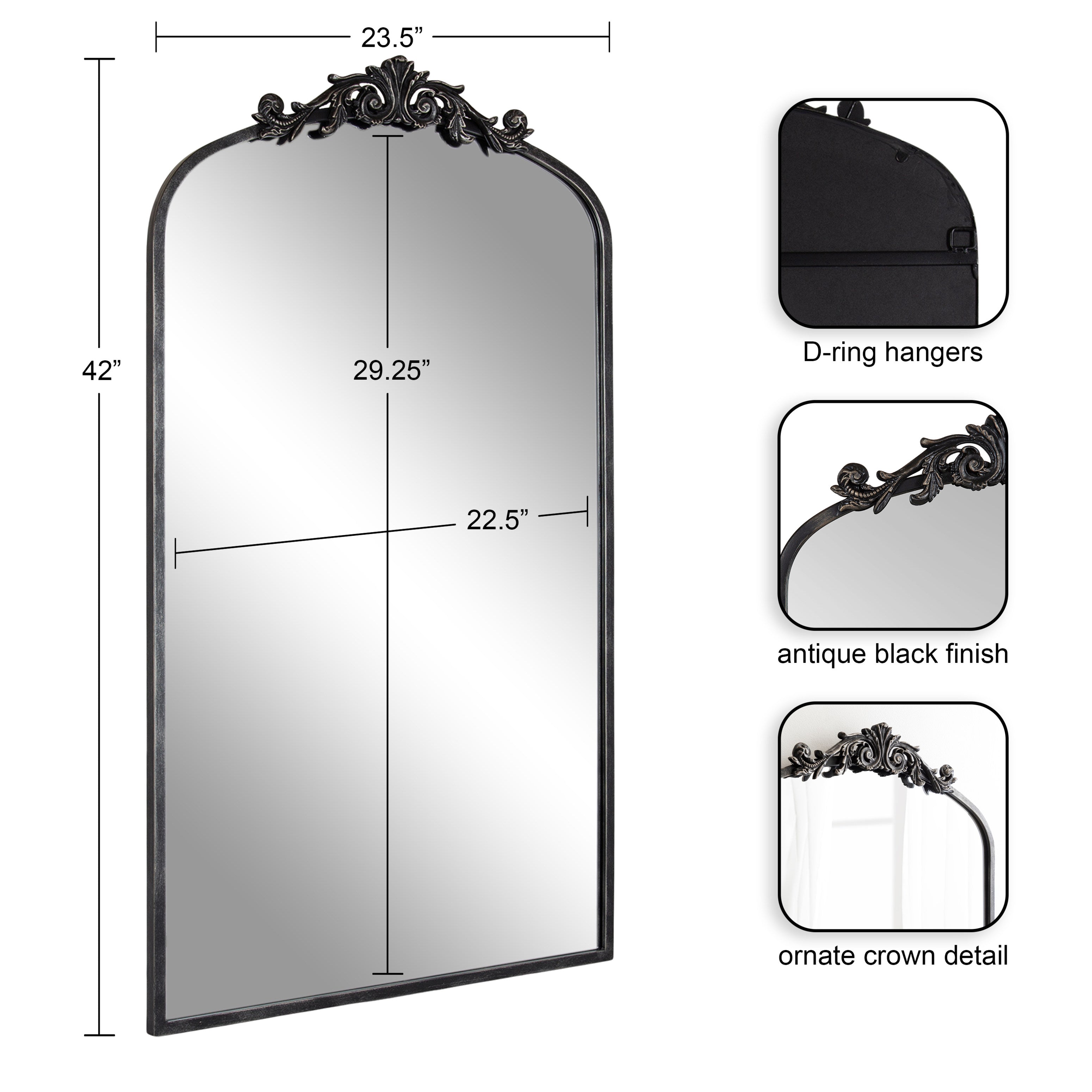 Arendahl Traditional Arch Mirror – alternate product view