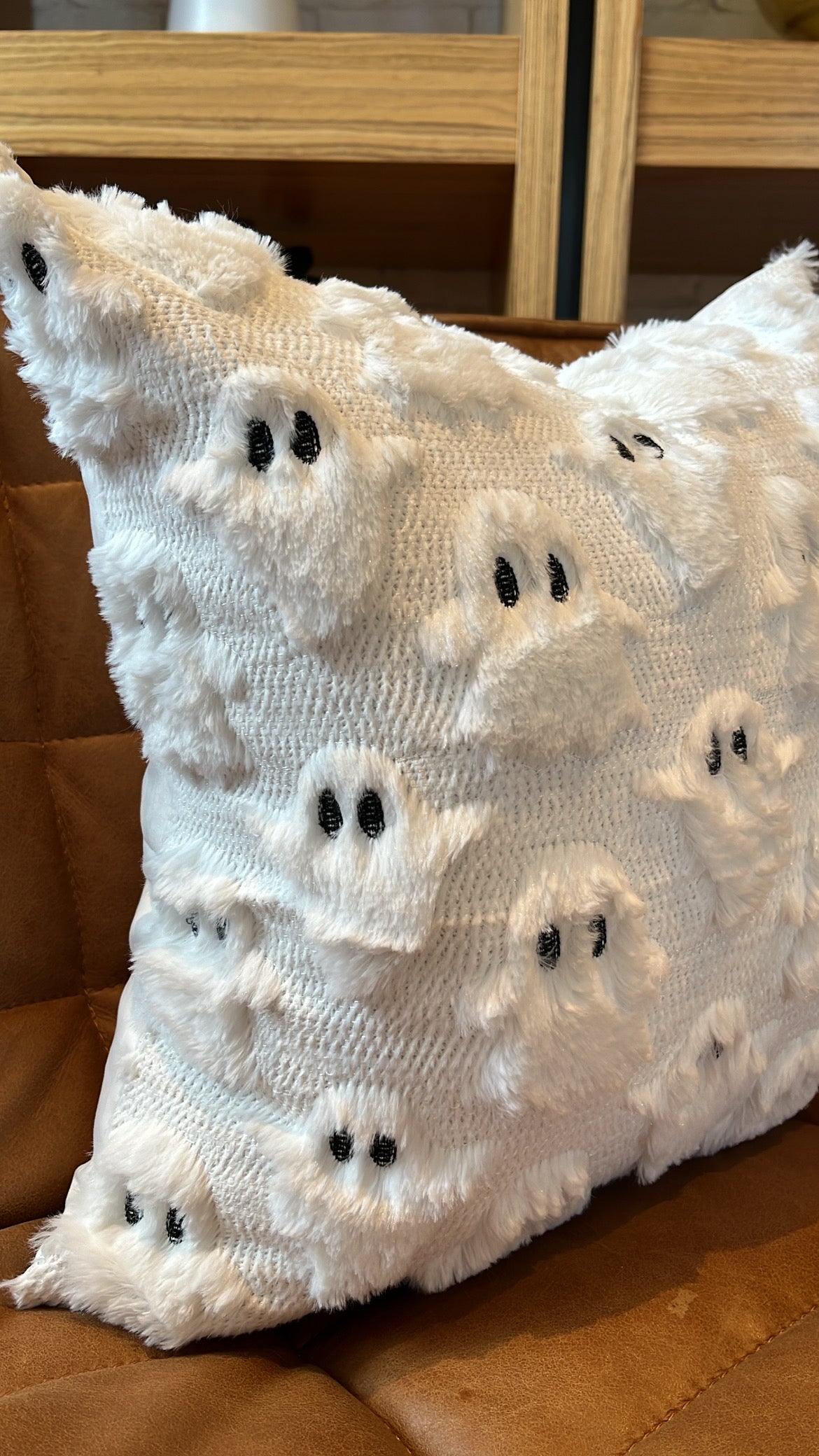Spooky Ghost Pillow Cover – alternate product view