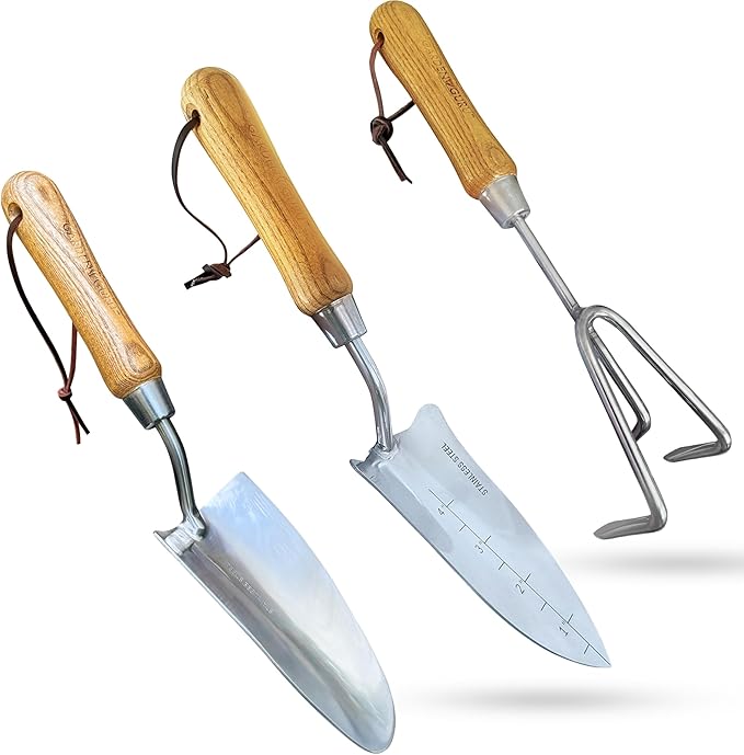 Garden Guru classic three-piece garden tool set