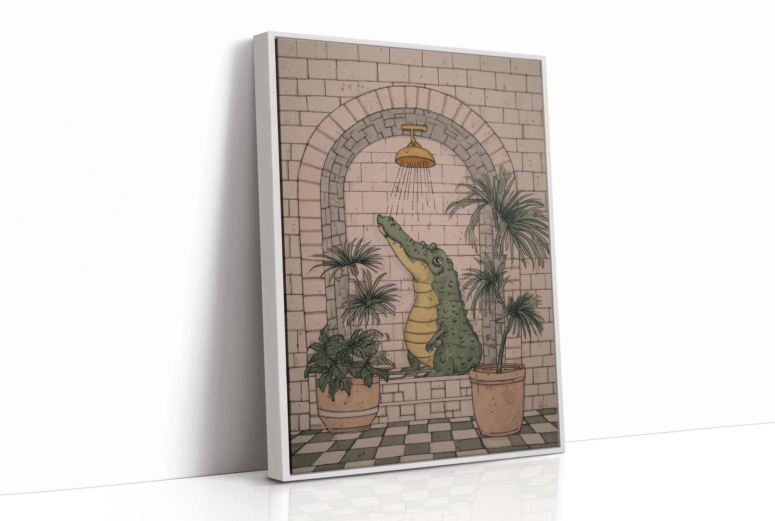 A Crocodile’s Spa Day