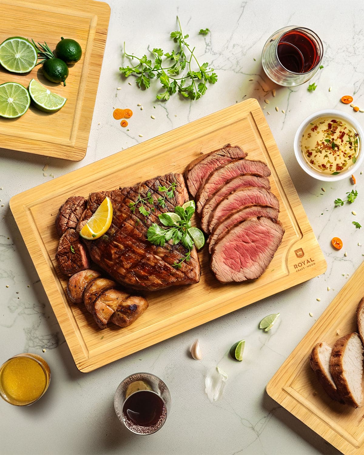 Bamboo Cutting Boards — Set of 3 – alternate product view