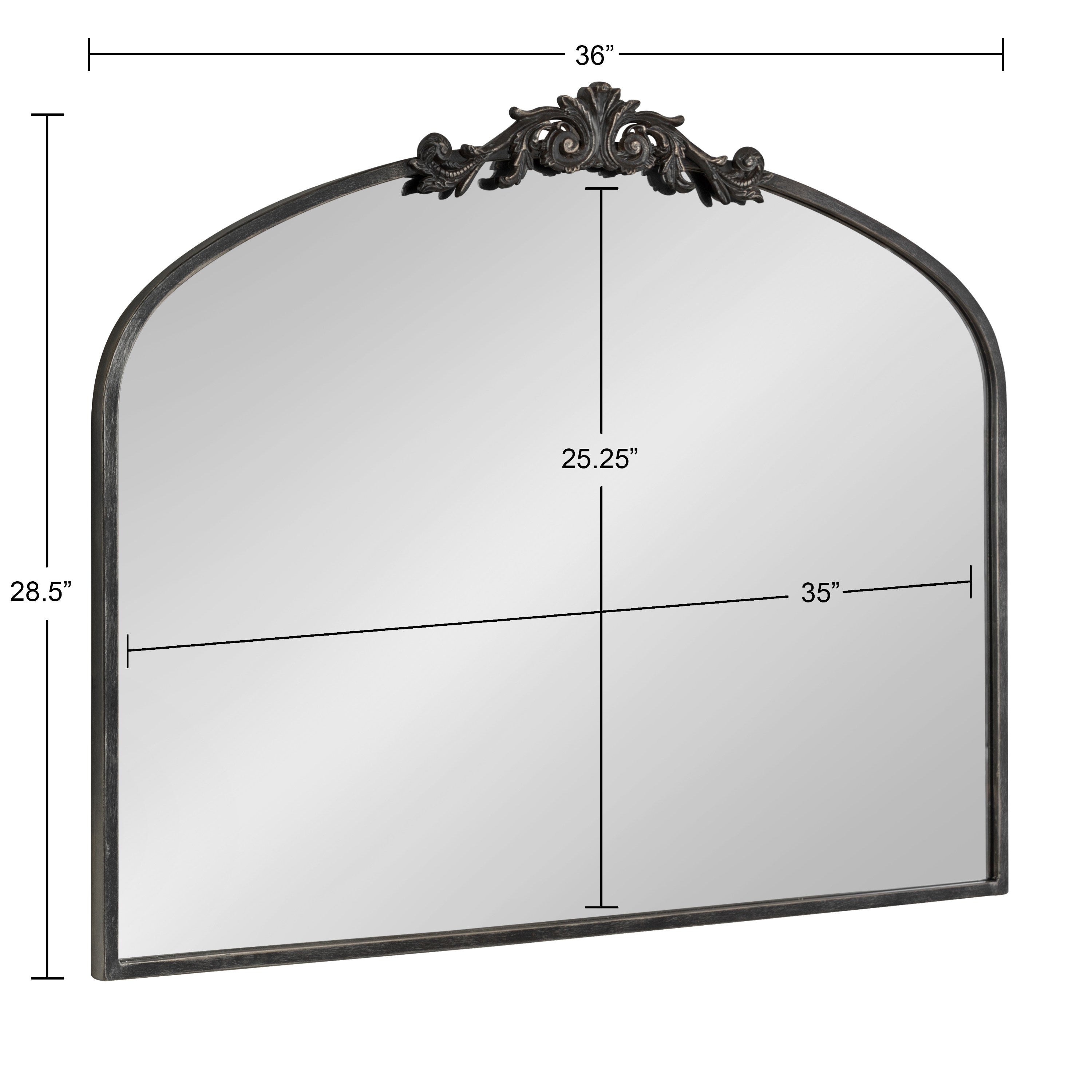 Arendahl Traditional Arch Mirror – alternate product view