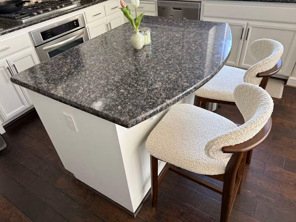ACTU 26 in Upholstered Counter Stools — Set of 2