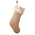 Sidonia Cotton & Jute Ruffled Christmas Tree Skirt