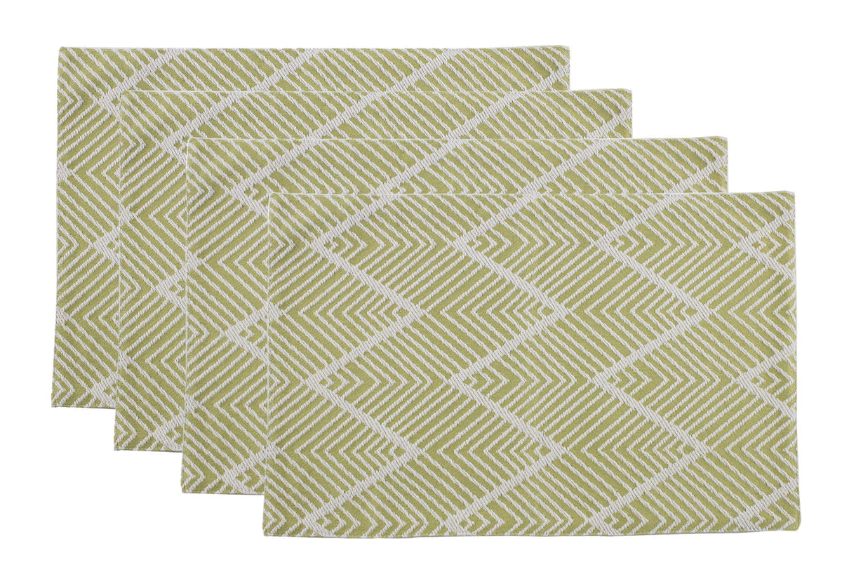 Chevron table linens runner styling