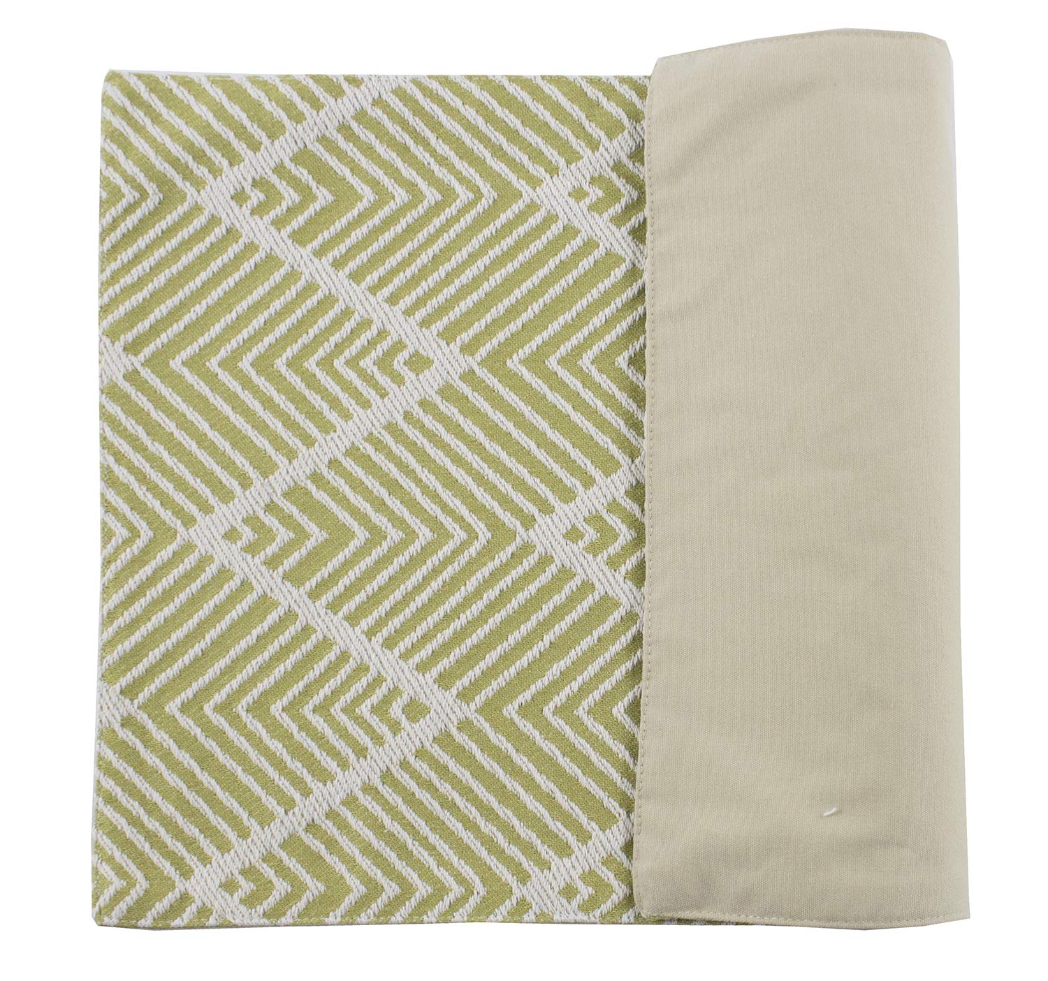 Chevron Tassel Cotton Blend Table Runner — 14" × 71" – alternate product view