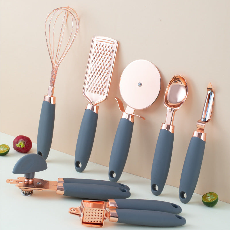 7-Piece Stainless Steel Kitchen Tool Set – alternate product view