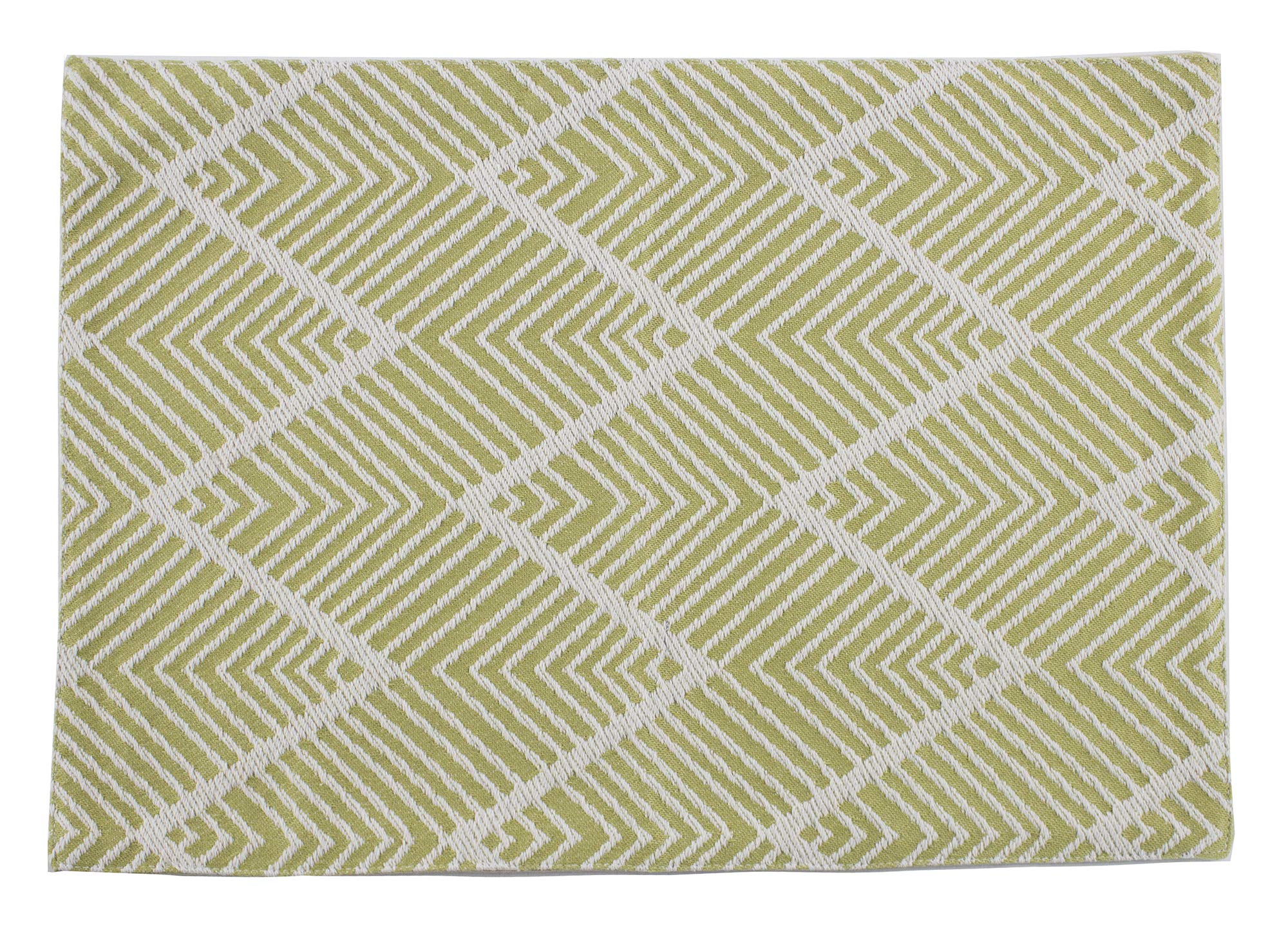 Chevron Tassel Cotton Blend Table Runner — 14" × 71" – alternate product view