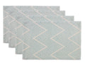 Chevron Tassel Cotton Blend Table Runner — 14" × 71" – alternate product view
