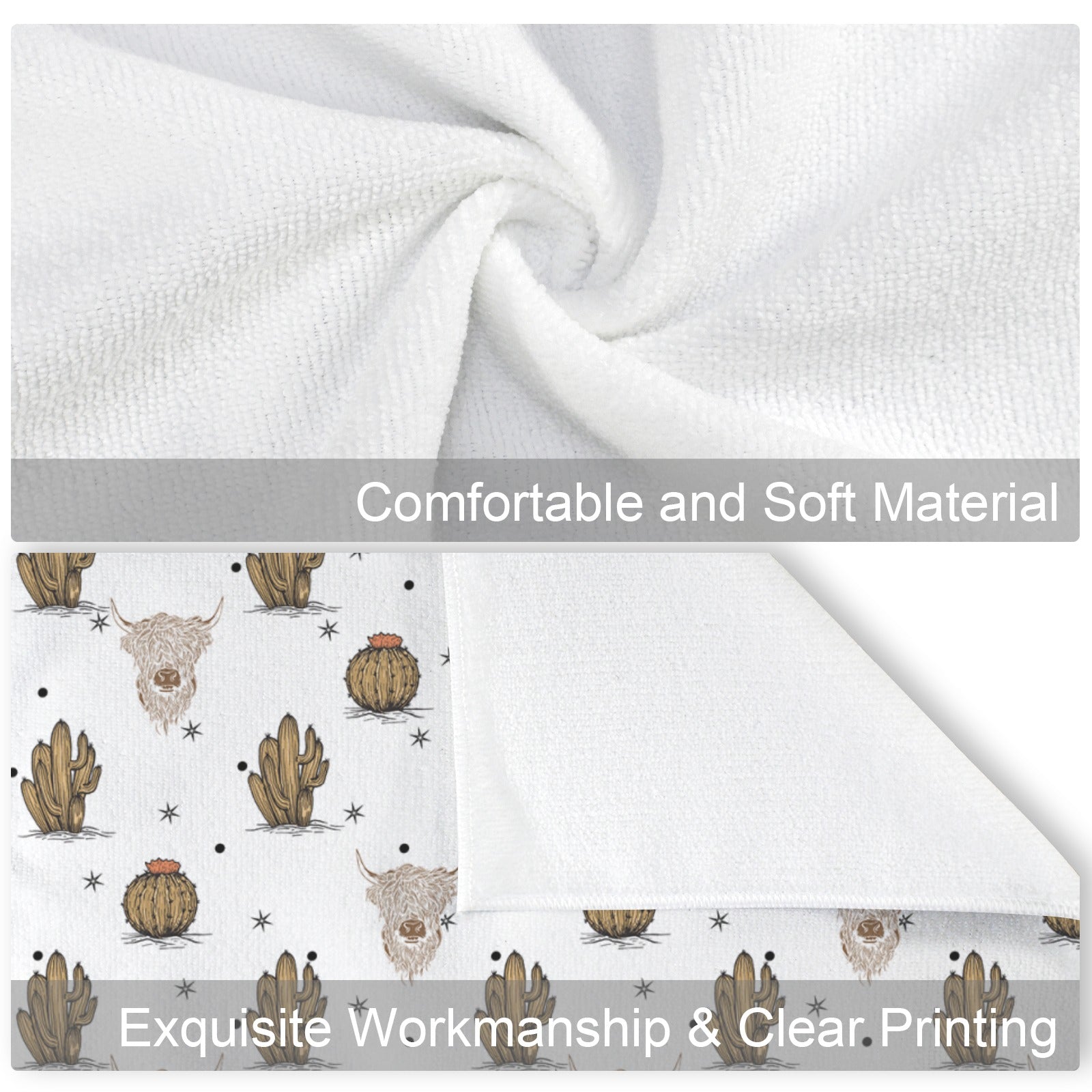Baha Ranch Highlands Southwest Kitchen Towels — Set of 4 – alternate product view