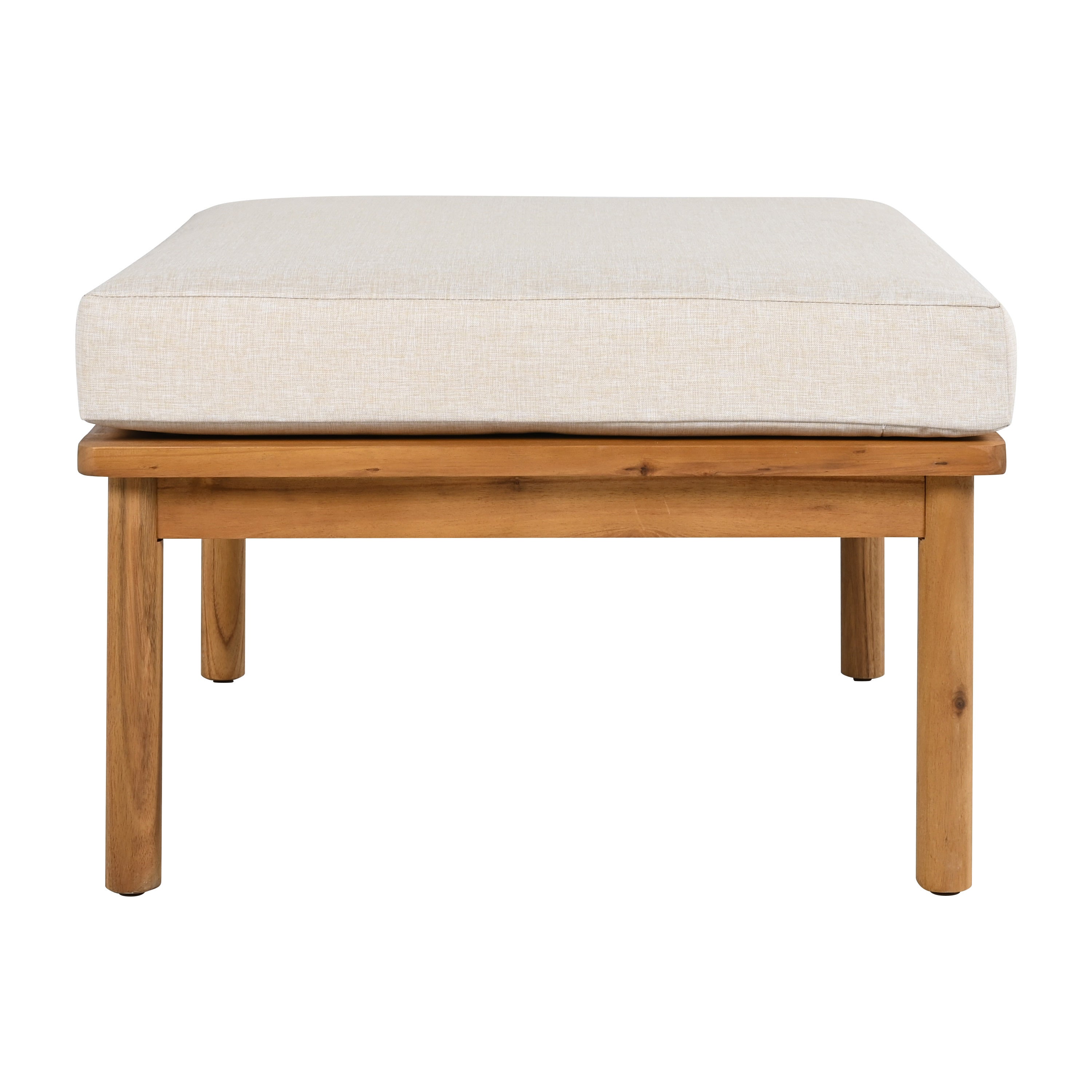 5-Piece Acacia Wood & Rope Patio Set
