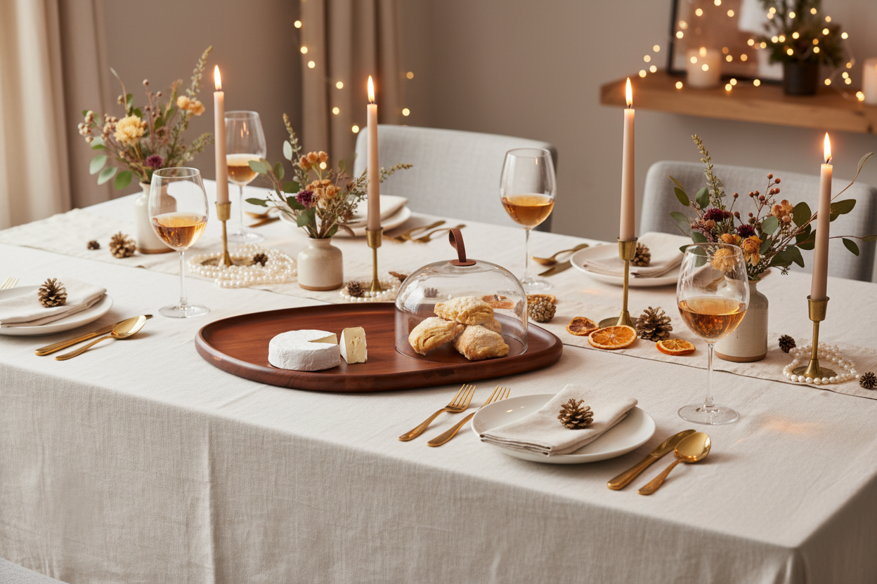 Talo Acacia Cheese Cloche — Walnut