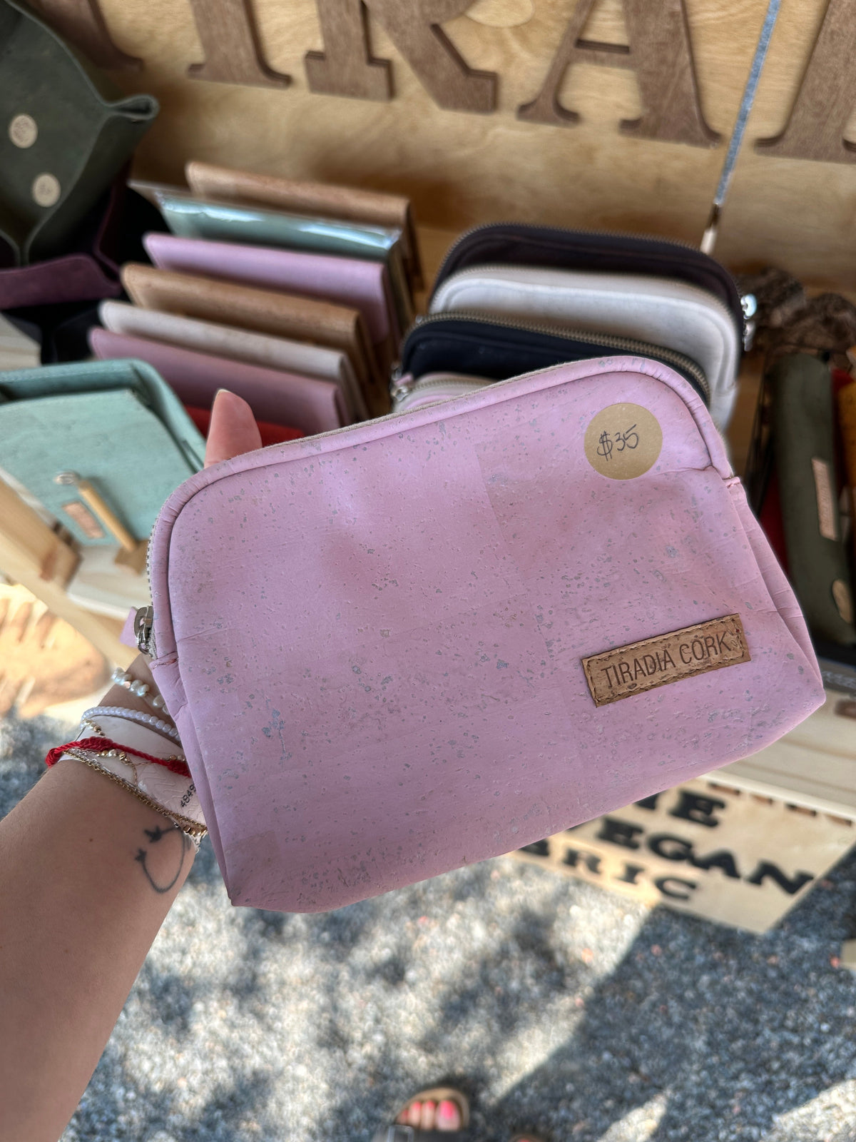 Sidekick Cork Pouch Bag