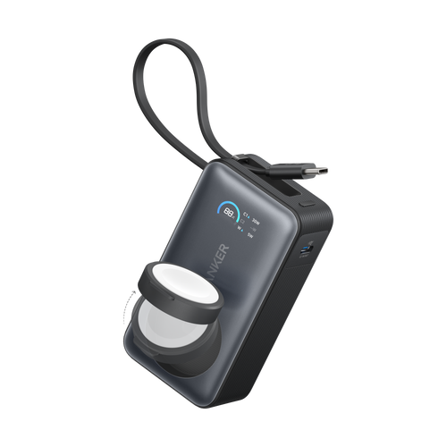 Anker MagGo 10K power bank with Apple Watch charger