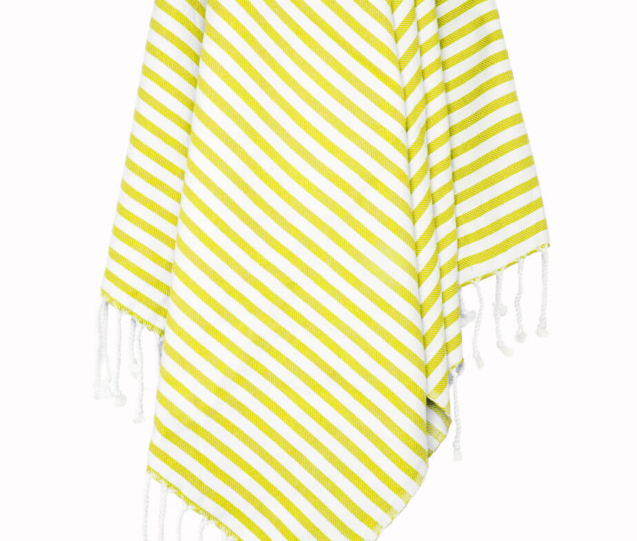 Classic Striped Turkish Cotton Towel – 37 × 67 in