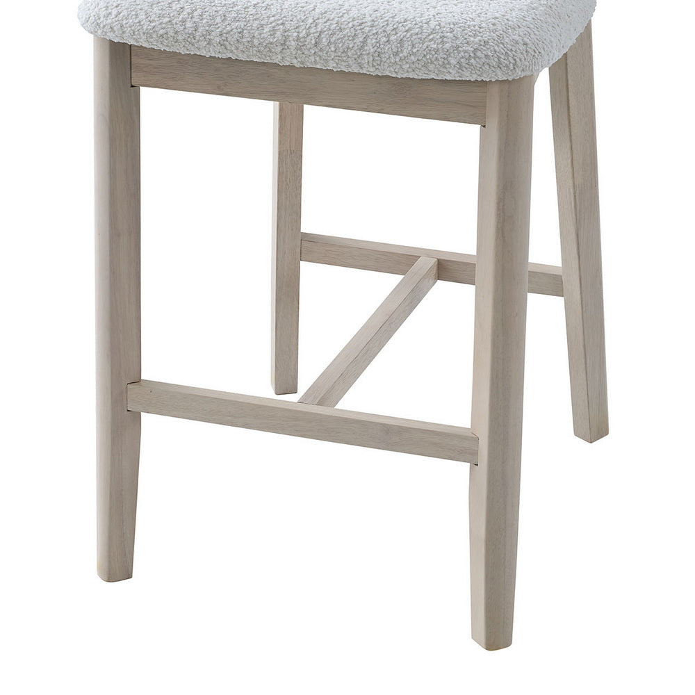 ACTU 26 in Upholstered Counter Stools — Set of 2