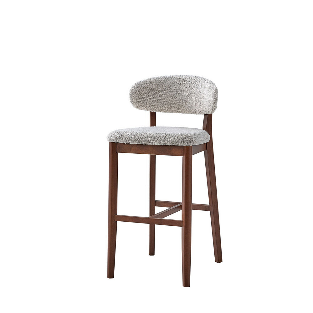 ACTU 30 in Upholstered Bar Stools — Set of 2