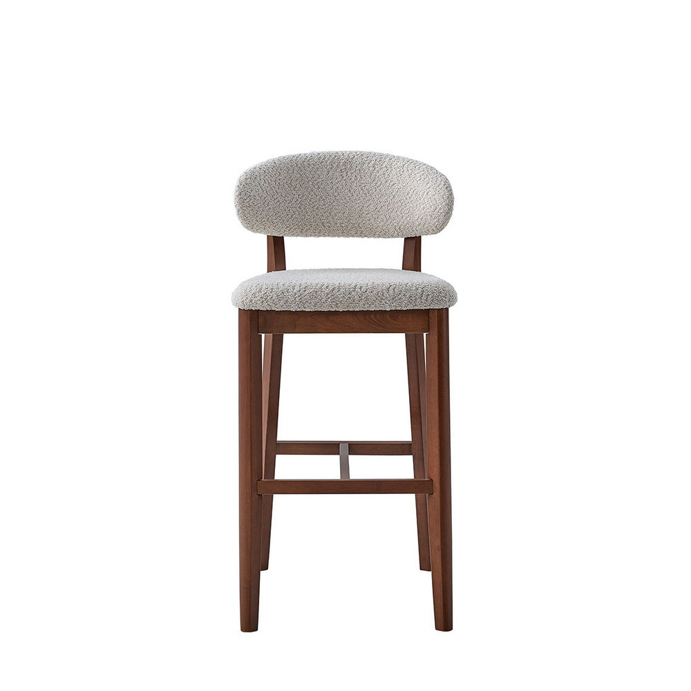 ACTU 30 in Upholstered Bar Stools — Set of 2