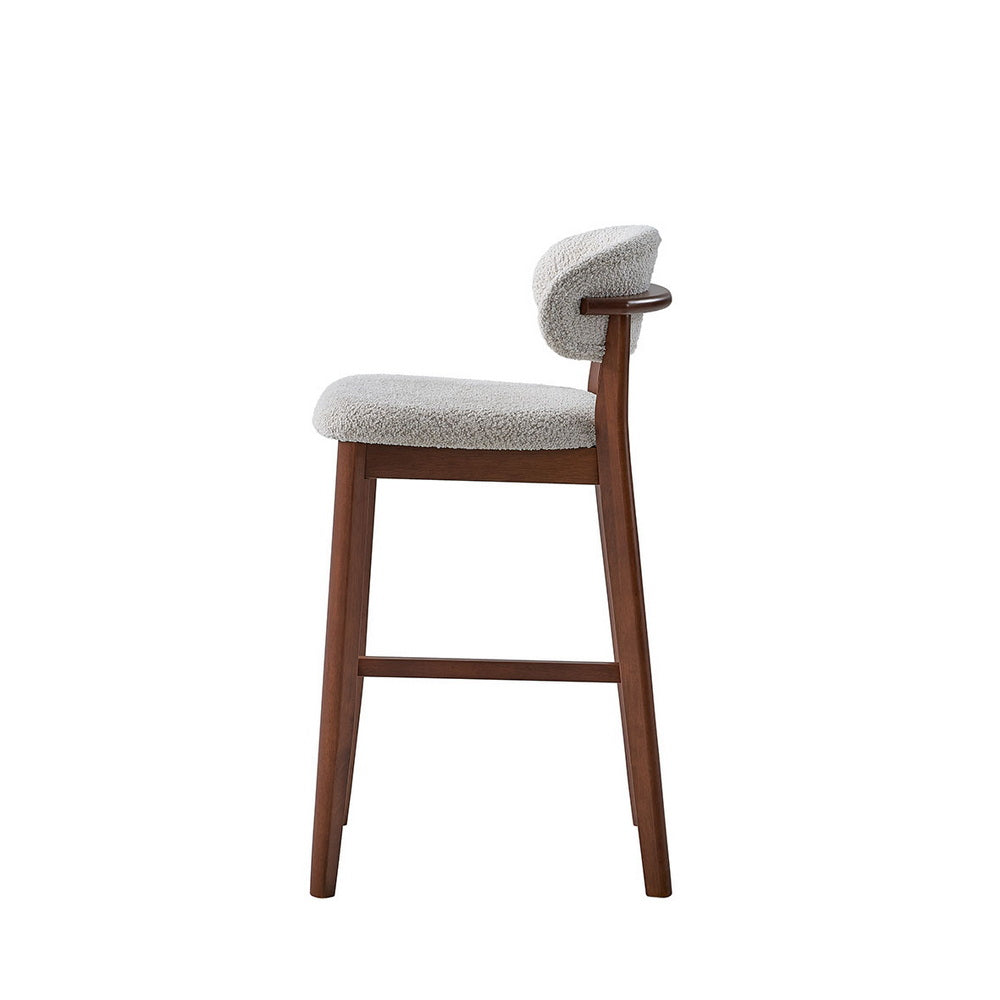 ACTU 30 in Upholstered Bar Stools — Set of 2