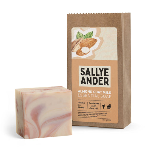 Almond goat milk bar soap