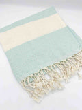 Aqua diamond hand towel product view