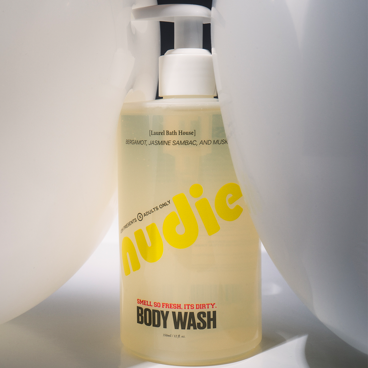 Nudie body wash lifestyle image