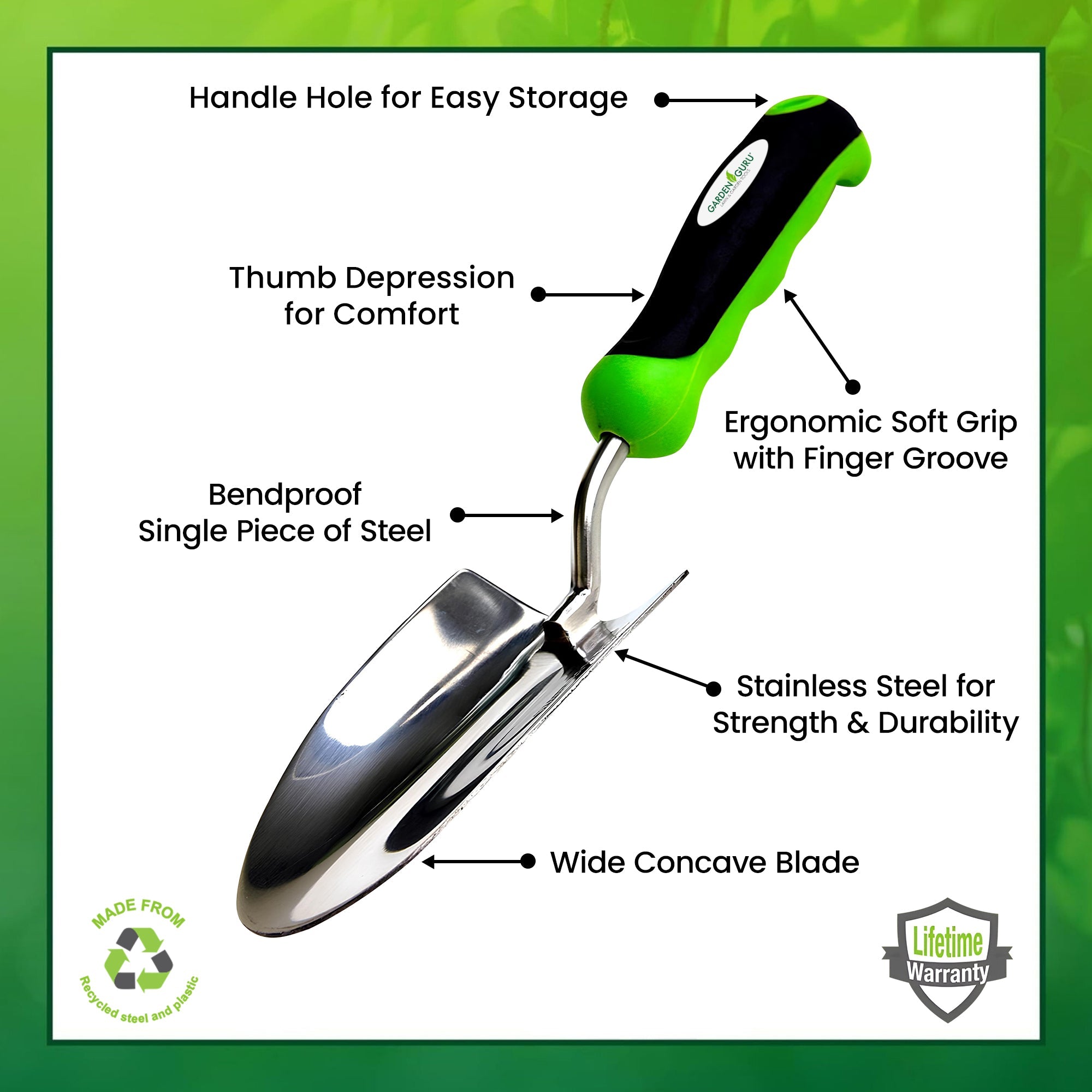Stainless Steel Garden Trowel