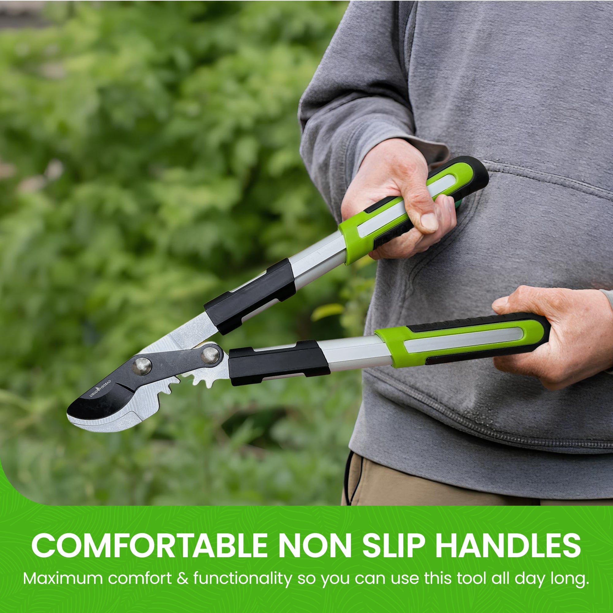 Power Bypass Gardening Loppers Tree Trimmer Clipper