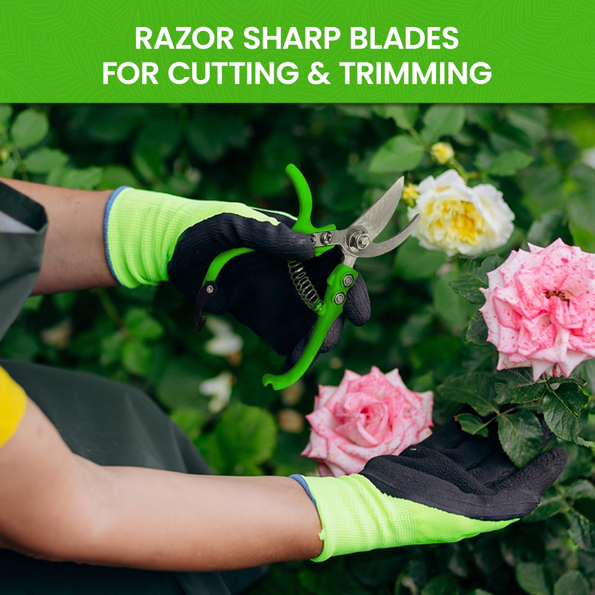 Garden Guru Curved-Blade Garden Snips
