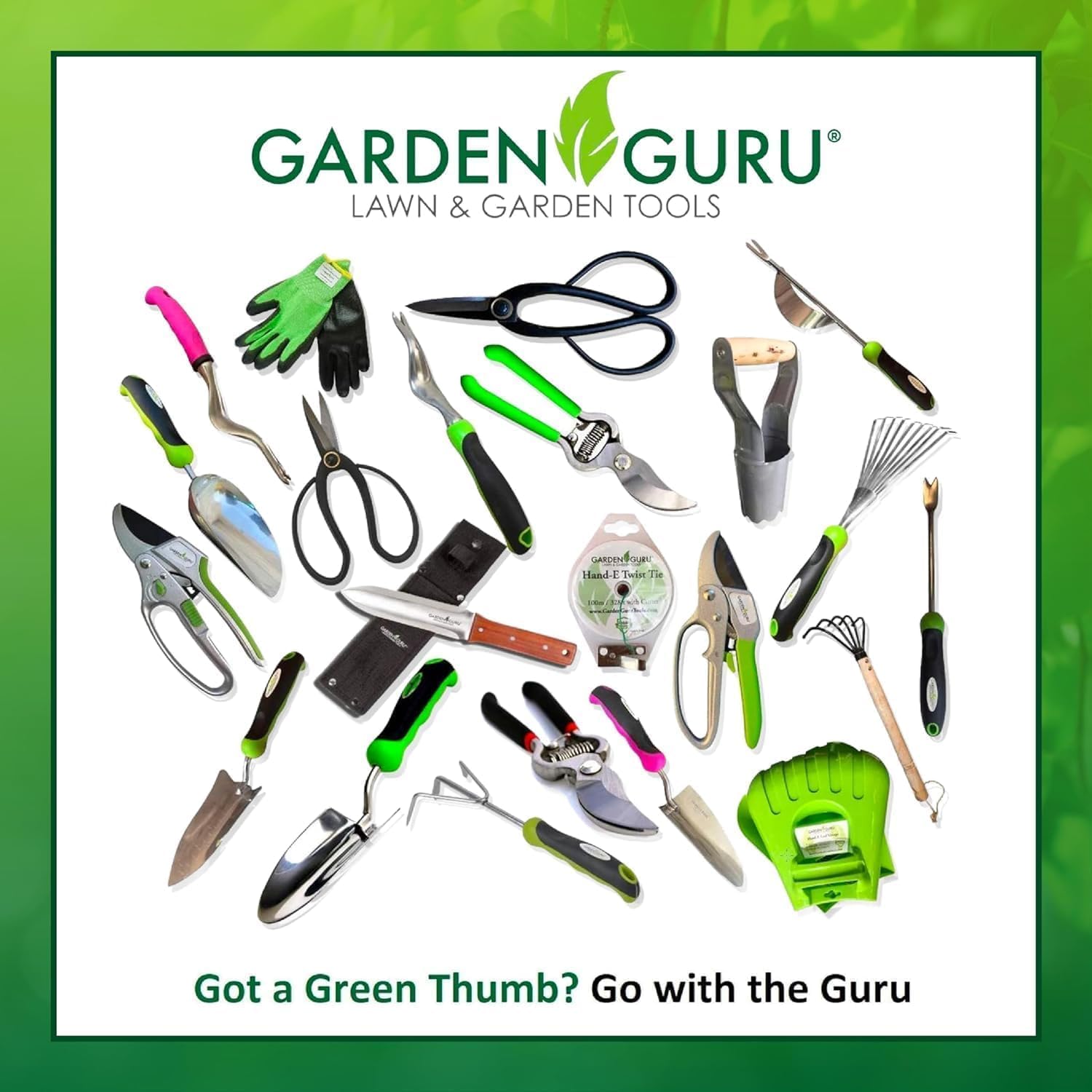 Garden Guru Curved-Blade Garden Snips