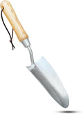 Stainless Steel Garden Trowel (classic wood handle)