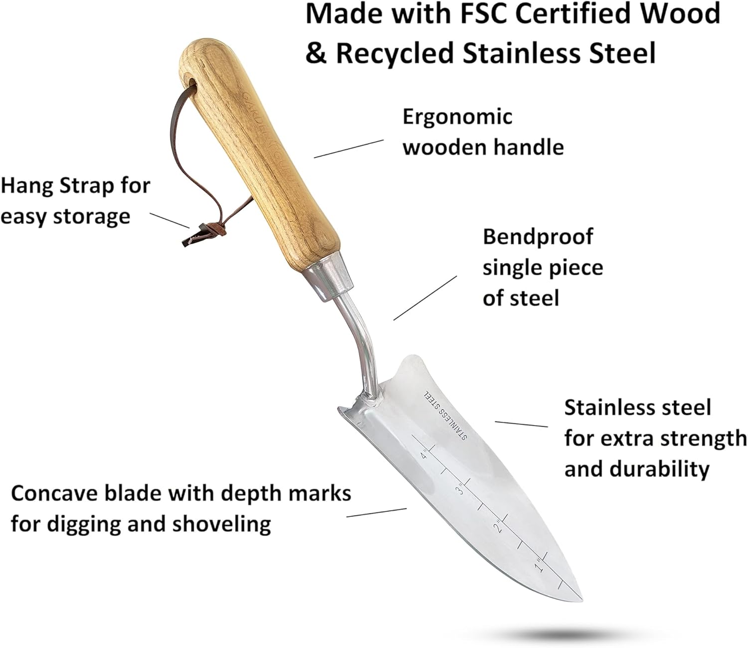 Garden Guru Classic 3-Piece Garden Tool Set