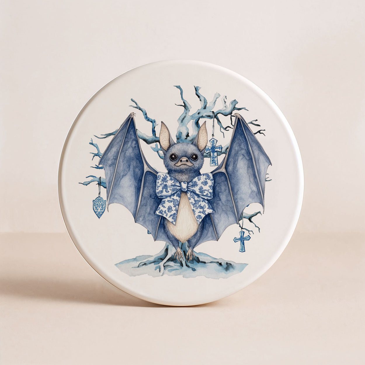 Chinoiserie Halloween Coasters