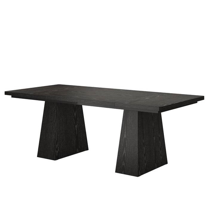 63-Inch Modern Black Home Office Desk