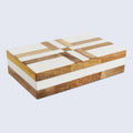 Patisserie Delight Resin & Wood Inlay Decorative Storage Box - 7 Sizes