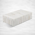 Ivory Stem Bone Inlay Decorative Storage Boxes Centerpiece