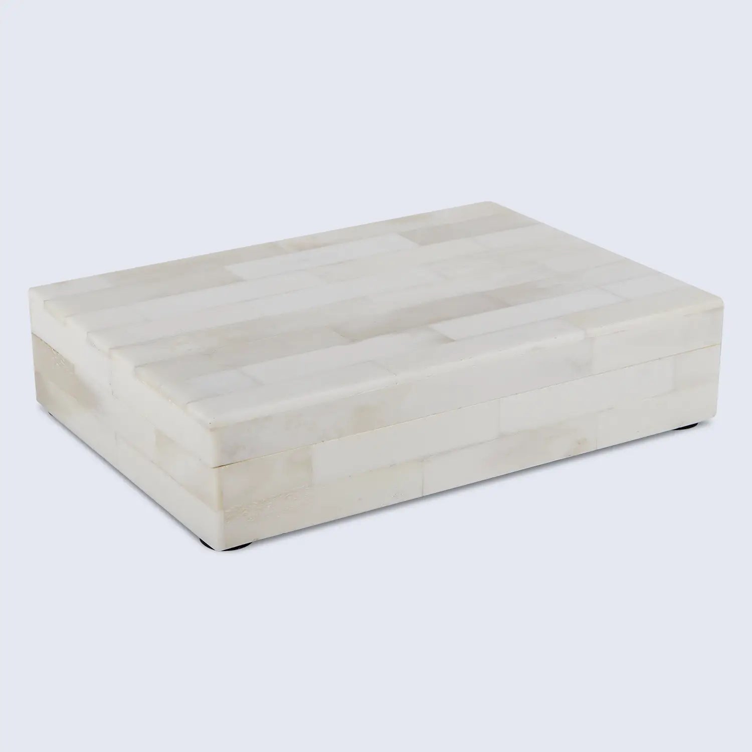 Decorative Box White Bone Inlay Collection White 8 Sizes