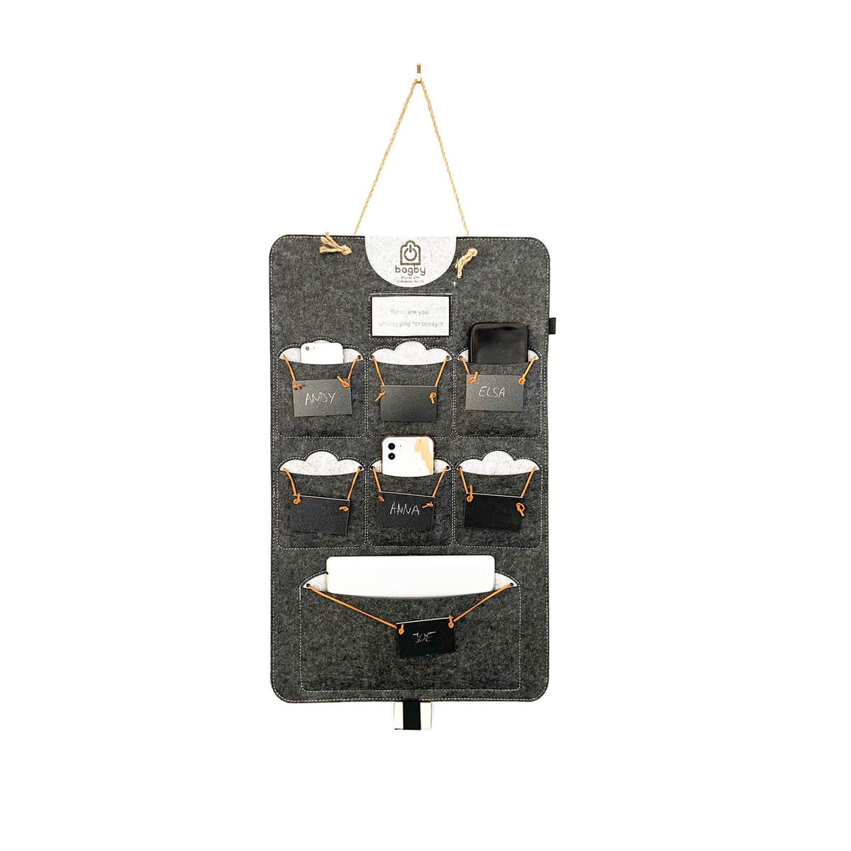 Bagby FAMILY Phone Organizer — 6+1 Pockets