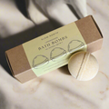 Slow North Lemongrass natural bath bomb set of three