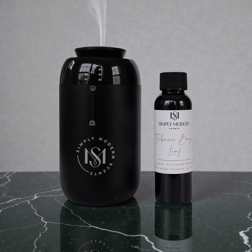 Waterless electric car fragrance diffuser