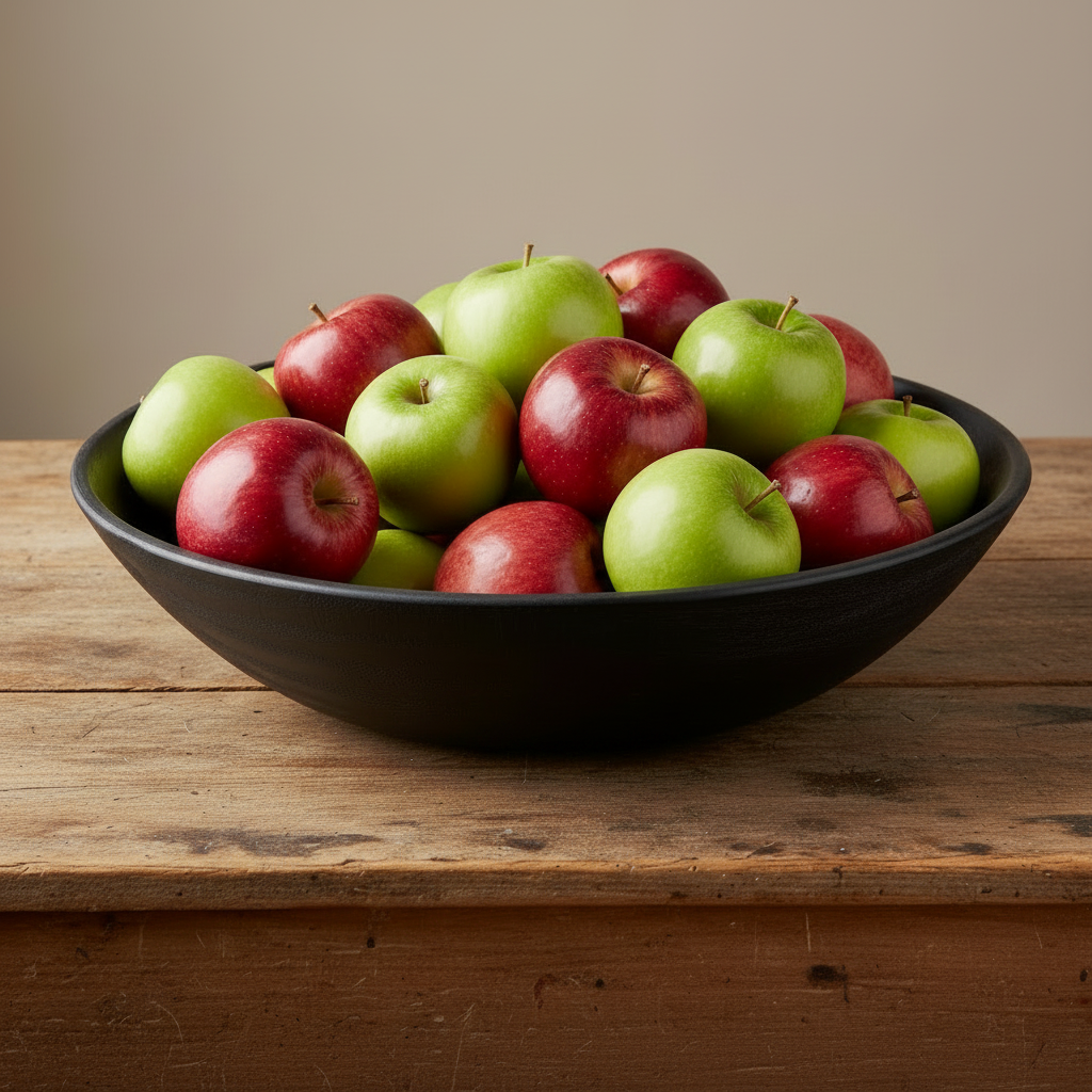 Arendal Black Mango Wood Oversized Bowl