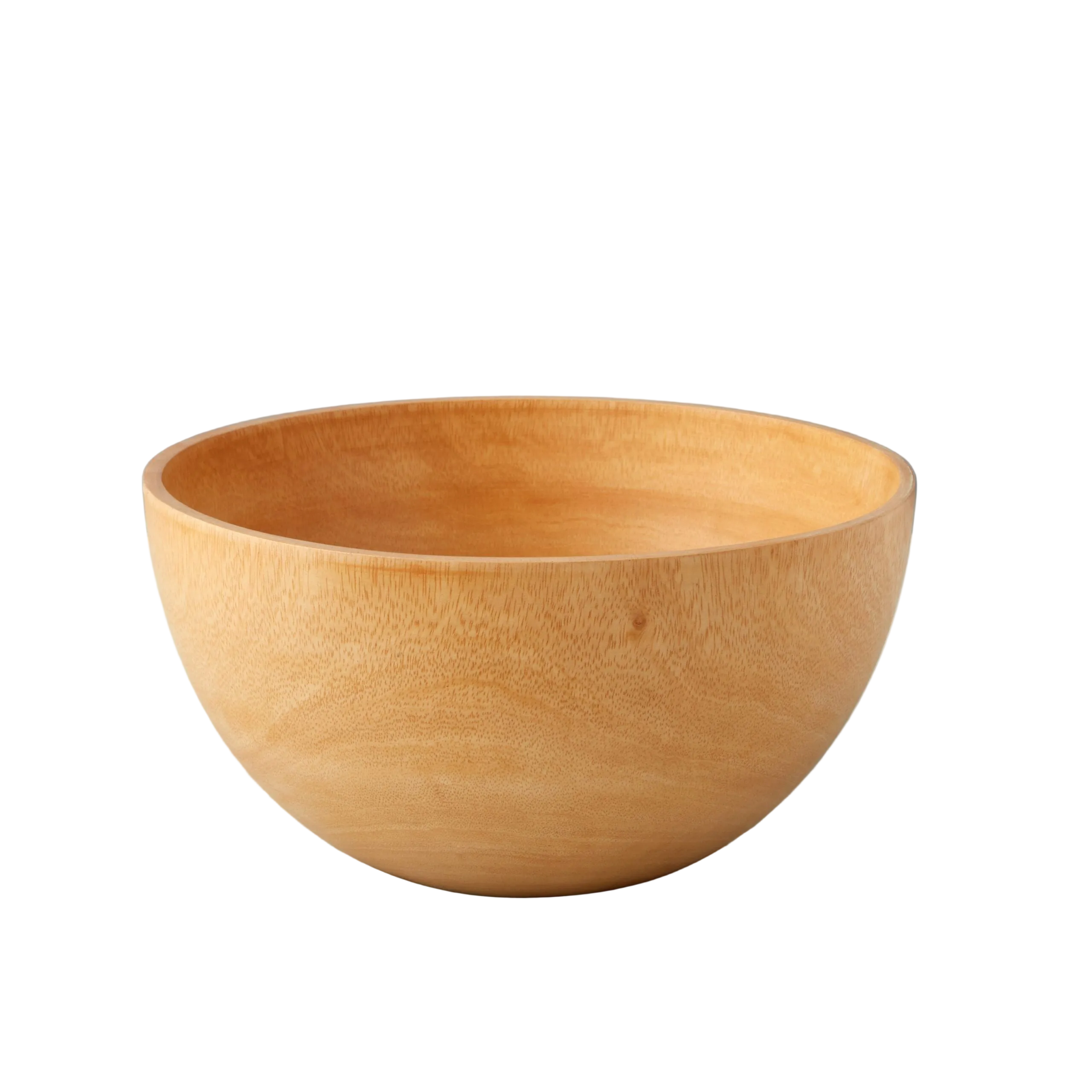 Kiln mango wood salad serving bowl