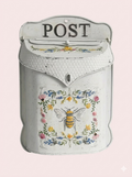 Vintage Farmhouse Wall-Mounted Mailbox – alternate product view