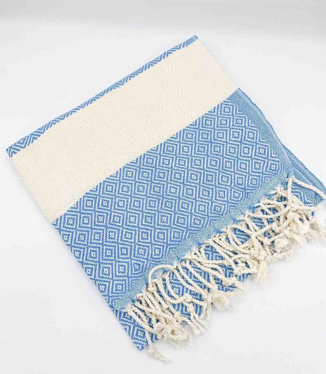 Blue diamond hand towel product view