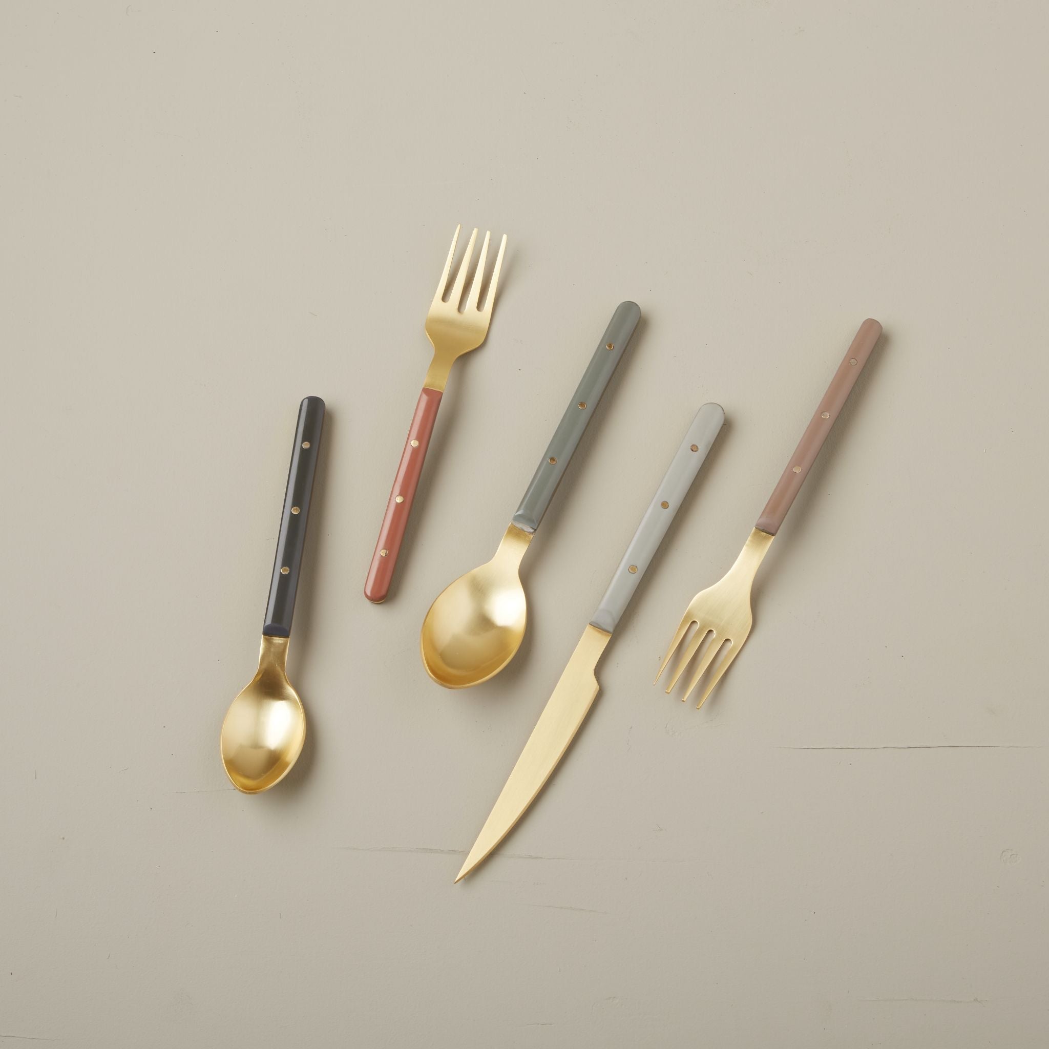Bowie five-piece flatware set